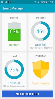 Samsung Galaxy S5 New interface