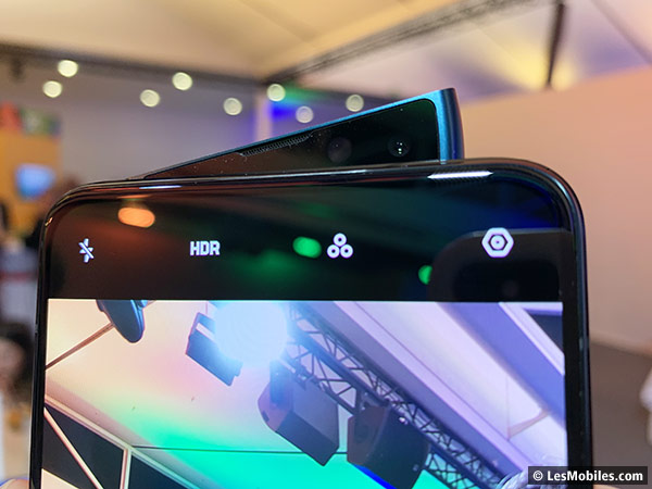 OPPO Reno : appareil photo réctractable