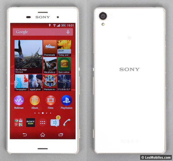 Un Sony Xperia Z3 aperçu sous Android 5.1.1 Lollipop