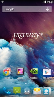 Wiko Highway 4G Interface