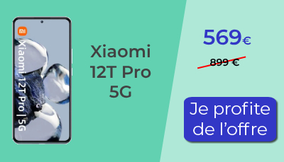 Xiaomi 12T Pro 5G sur Cdiscount