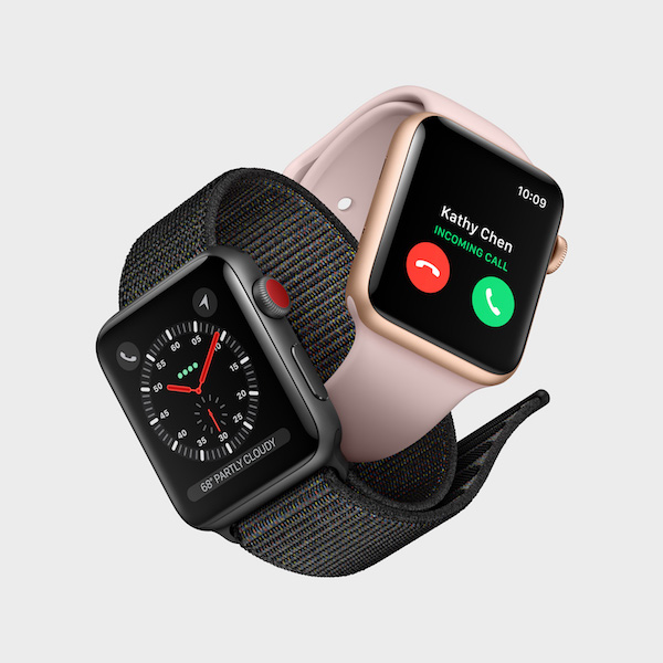 Apple Watch Series 3 : la montre d’Apple gagne en indépendance