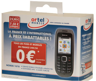 Ortel Mobile lance son Pack Mobile