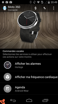 Application Android Wear