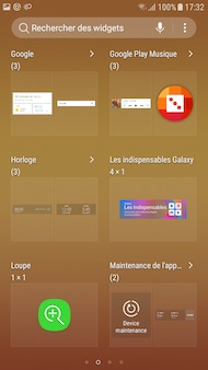 Samsung Galaxy J5 (2017) interface