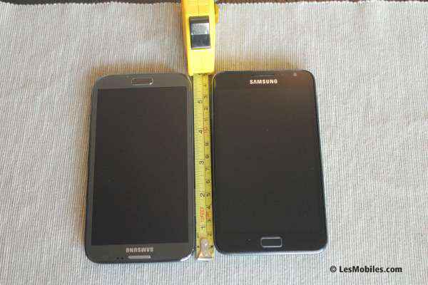 Comparaison des deux Galaxy Note