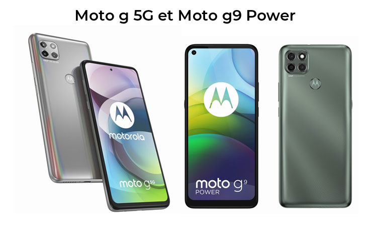 Motorola lance officiellement les nouveaux Moto g 5G et Moto g9 PowerV