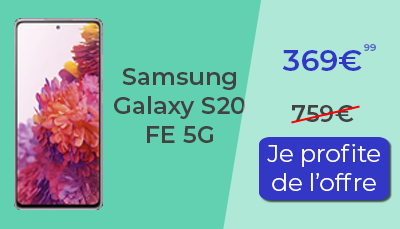 Samsung Galaxy S20 FE 5G promotion