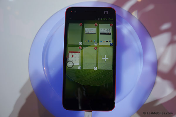 Prise en main ZTE Grand S