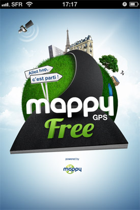 Mappy lance une application GPS gratuite pour iPhone et Android