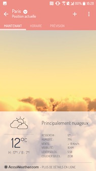 HTC Desire interface