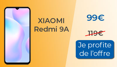 Le Xiaomi Redmi 9A est à 99? chez RED by SFR