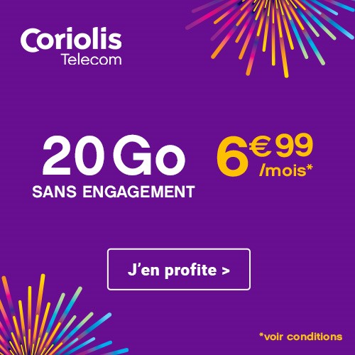 forfait Coriolis 20Go