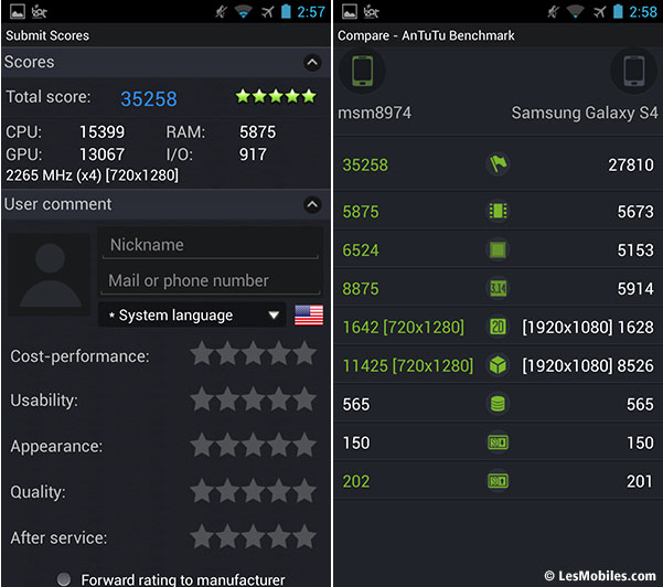 Prise en main Qualcomm Snapdragon 800
