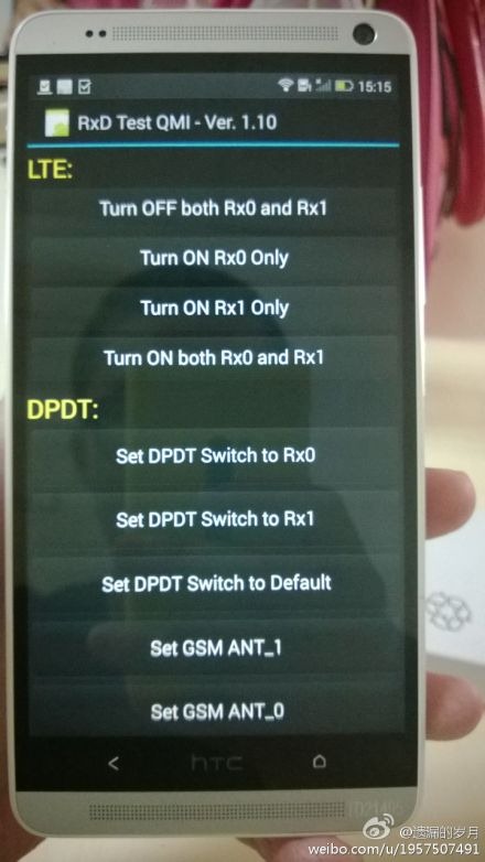 Leak HTC One max