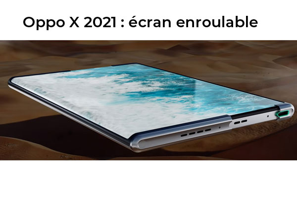 Oppo dévoile un nouveau concept de smartphone avec un écran enroulable