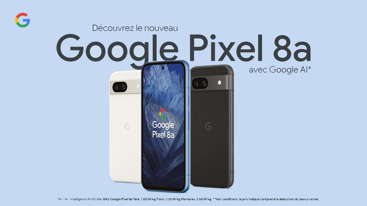 Google Pixel 8a, we know all about these technical characteristics and its price for France
