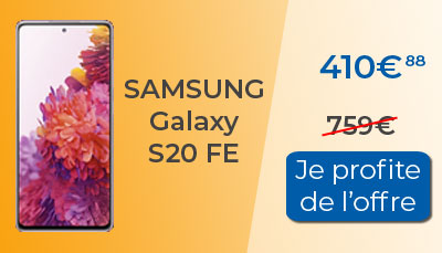 Le Samsung Galaxy S20 FE voit son prix chuter chez Rakuten