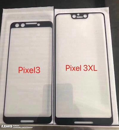 Google Pixel 3 : la version XL cèdera à la mode des écrans à encoche