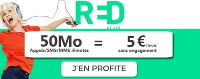 Forfait RED 50 Mo