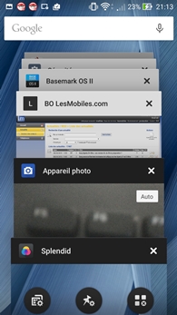 Asus Zenfone 2 : multitâche