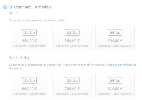 Apple change le nom du nouvel iPad 4G suite à des plaintes