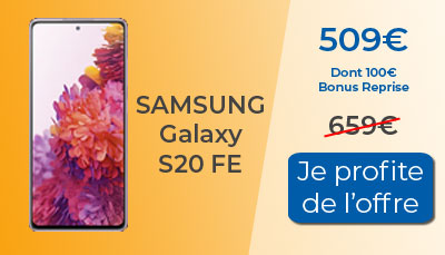 Soldes : Samsung Galaxy S20 FE à 509?