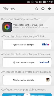 bq Aquaris E4.5 Ubuntu Edition panneau