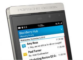 BlackBerry P'9982 : Porsche revisite le BlackBerry Z10