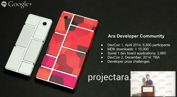 Project Ara : les modules seront échangeables même quand le mobile est allumé