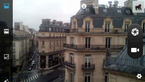 Kazam Tornado2 5.0 : appareil photo