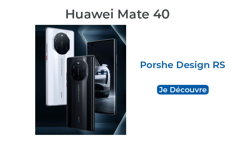 Smartphone Huawei Mate 40 Porsche Design RS, un Mate 40 Pro+ survitaminé à 2295 €