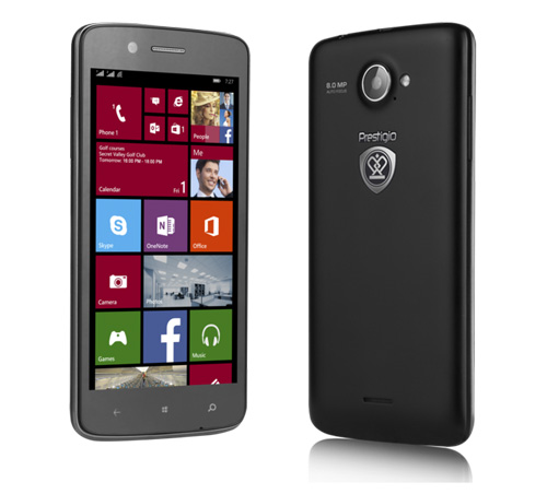 Prestigio présente ses deux premiers Windows Phone
