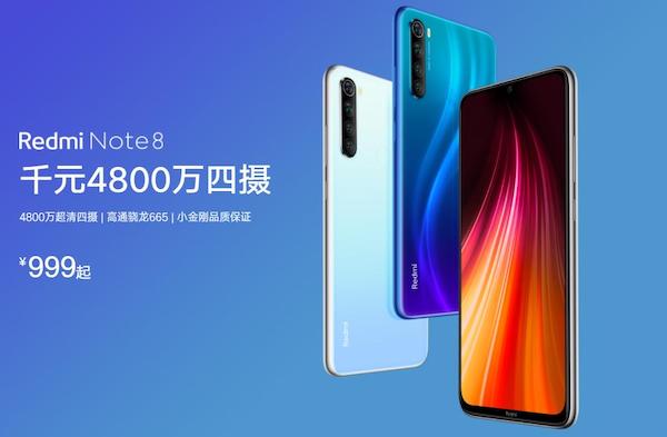 Xiaomi présente le Redmi Note 8