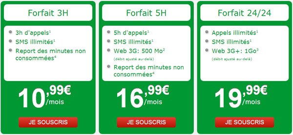 NRJ Mobile : un forfait Wiki 24/24 à 19,99€ avec appels et SMS illimités et 1Go de Web 3G+