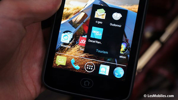 Applications pré-installées