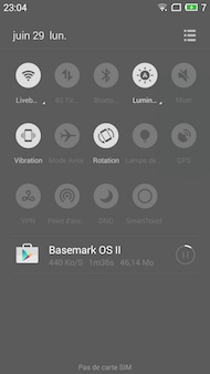 Meizu m2 note interface