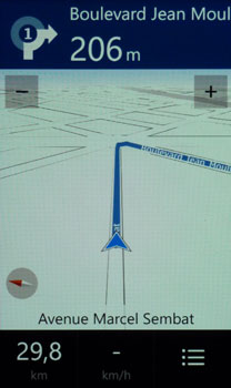 Test Nokia Lumia 710 : Nokia Drive