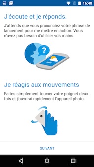 Motorola Moto X Play interface