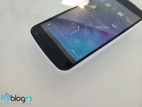 Samsung Galaxy Nexus Blanc italie premières photos