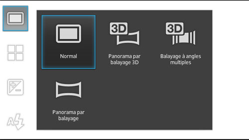 Test Sony Xperia sola : interface photo