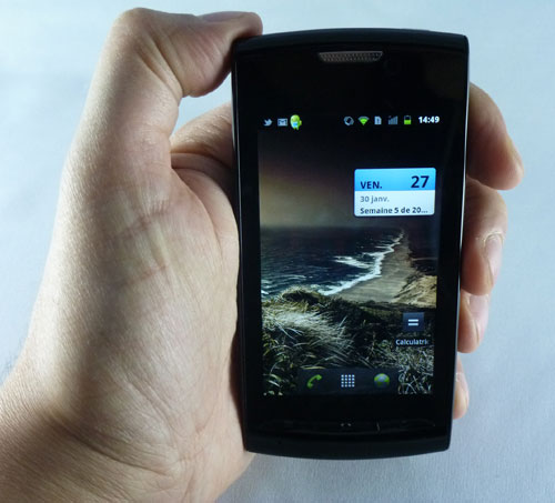 test ZTE blade s 800 MHz 5 mégapixels low cost smartphone Android pas cher Free Mobile