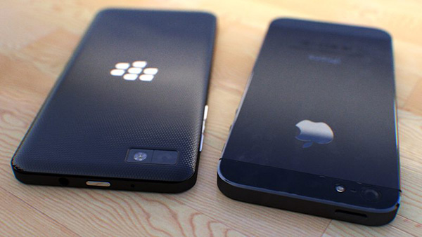 Rendu du BlackBerry Z10 réalisé par un fan
