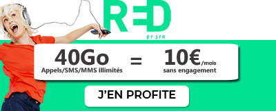 Forfait RED 40Go