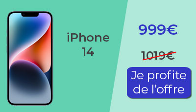iPhone 14 en promo chez RED by SFR