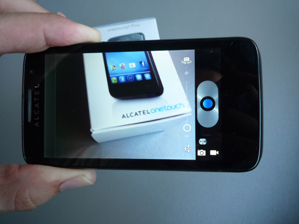 Alcatel One Touch M?Pop : appareil photo