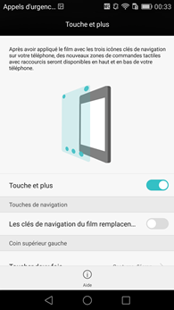 Huawei P8 : Touche et plus