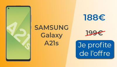 Samsung Galaxy A21s en promotion
