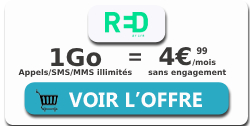 forfait red 1Go