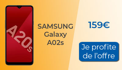 Samsung Galaxy A02s chez RED by SFR